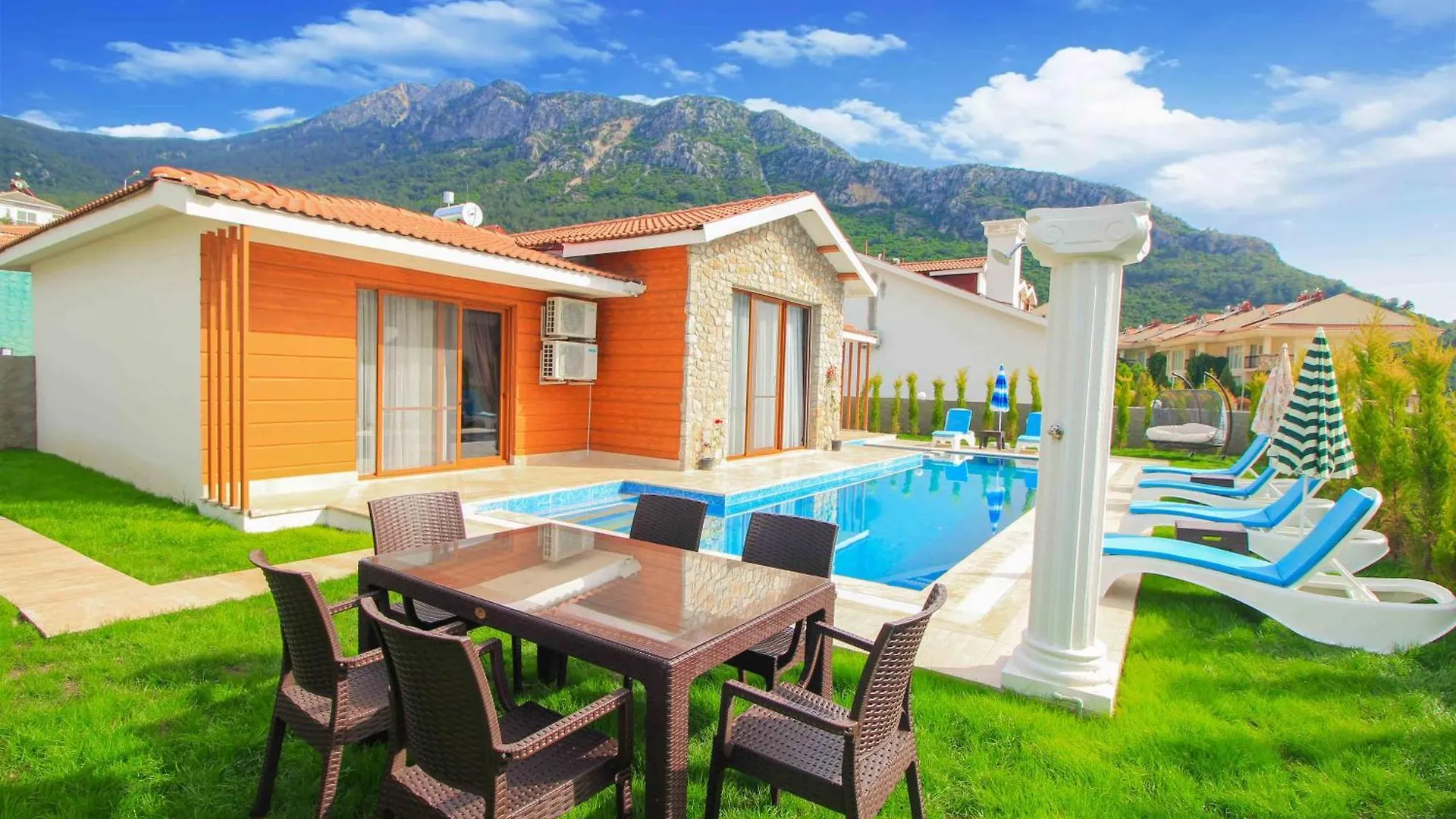 Tlos Deluxe 3+1 Villa ,Oezel Havuzlu, Fethiye